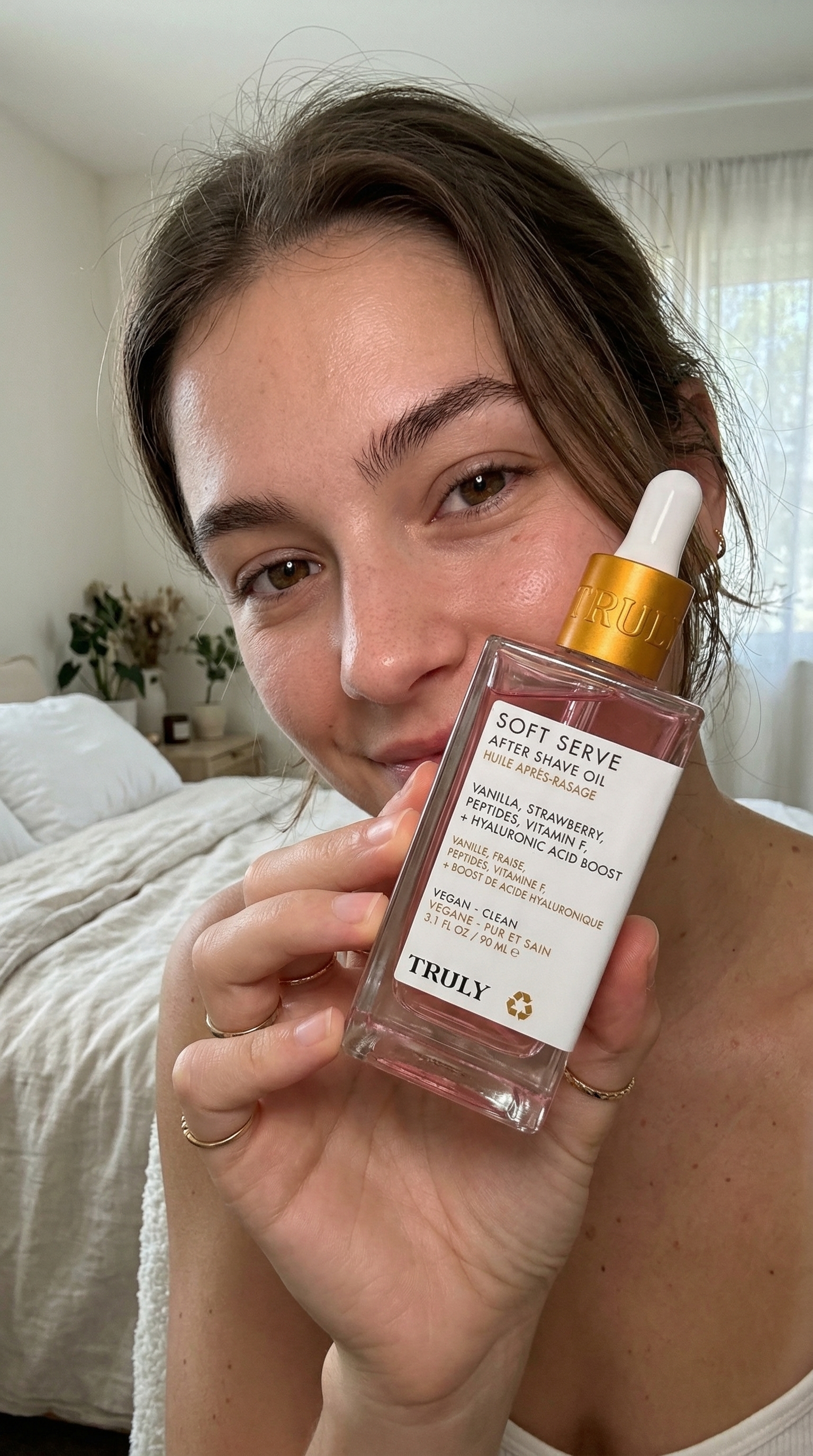 Mariana Torres con su producto Truly Beauty