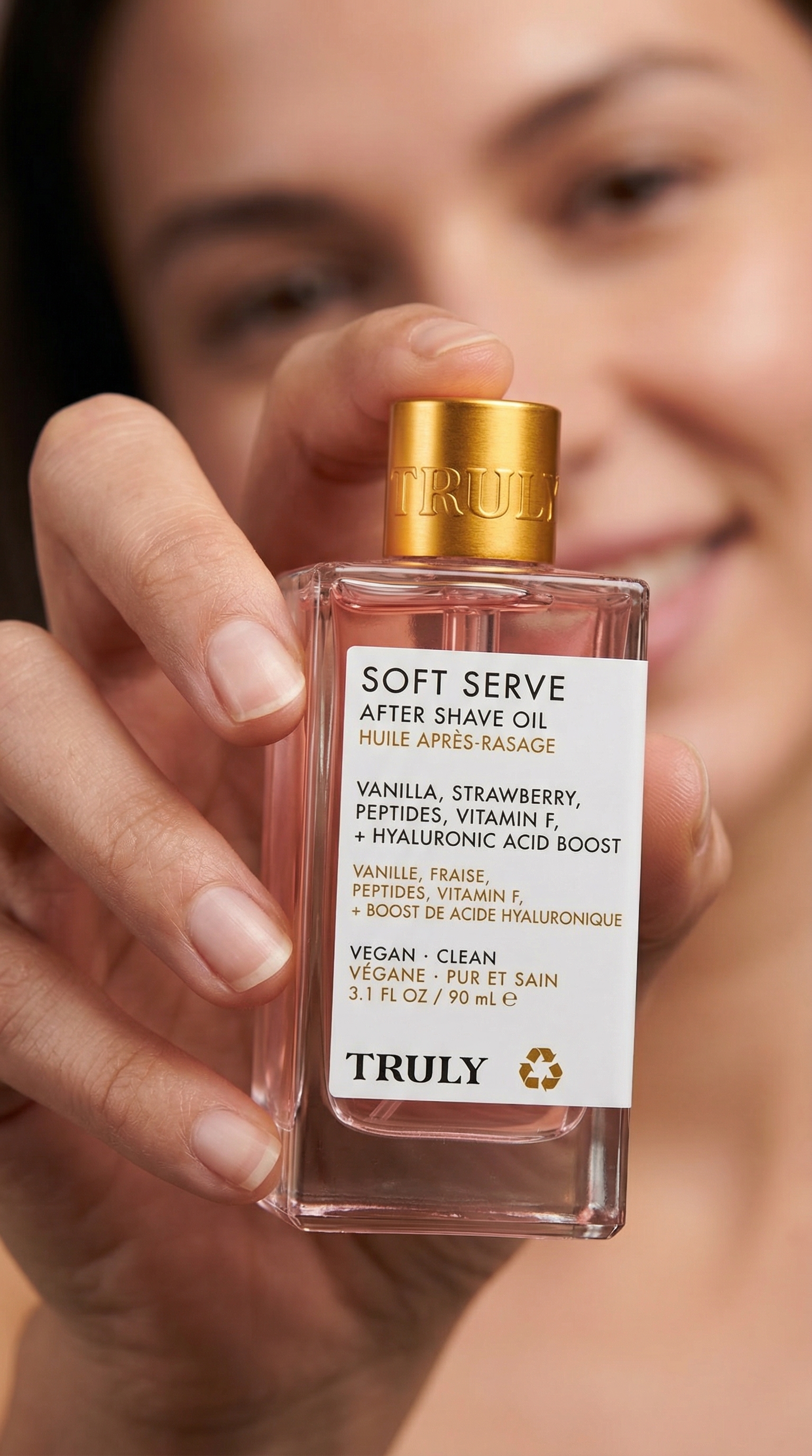 Producto Truly Beauty en uso cuidado corporal premium